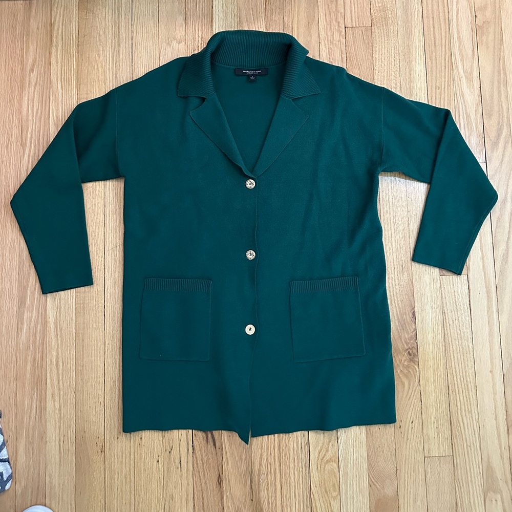 Marc New York Teal Knit Sweater